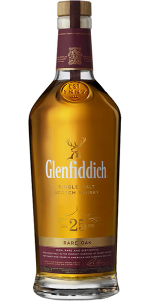 Glenfiddich 25 Years - Rare Oak